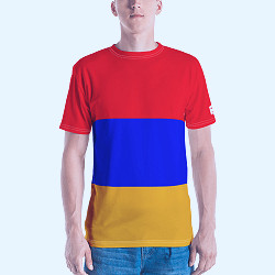 Armenia Flag Men's T-shirt - Flag and Country